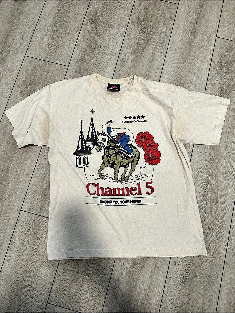 Channel 5/ All Gas No Brakes - Racing your news T-shirt